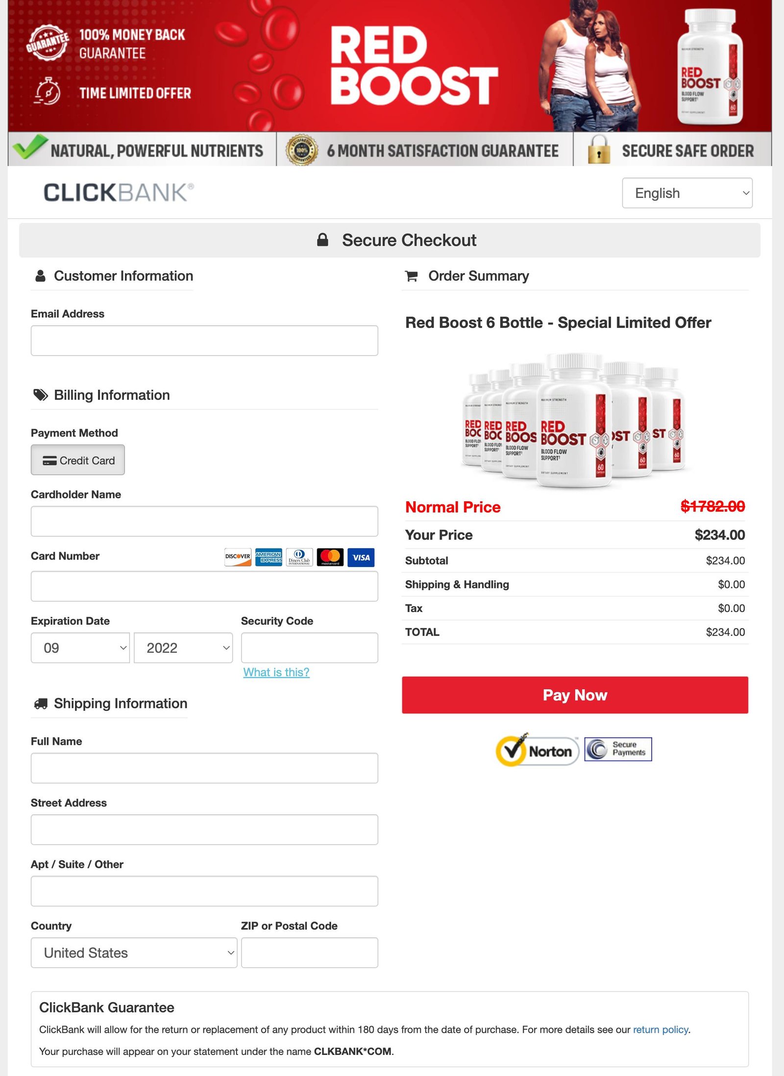 HardWoodTonic.co - Order Page